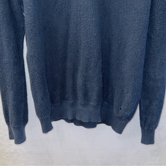 Men's Strellson Navy Blue Long Sleeve Pullover Hooded Sweater size large - Picture 3 of 7